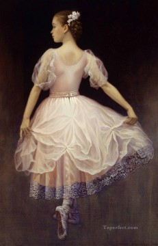 Impresionismo Painting - chica de ballet